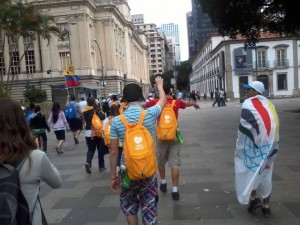 A caminho para o Leblon